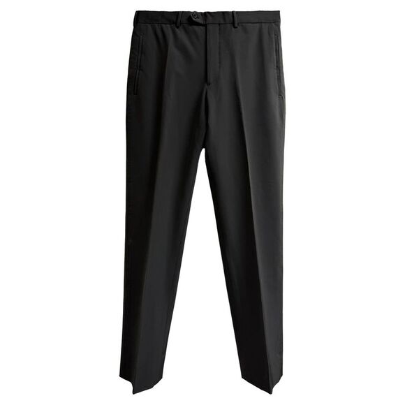 Prada Straight Leg Pants in Black Polyester